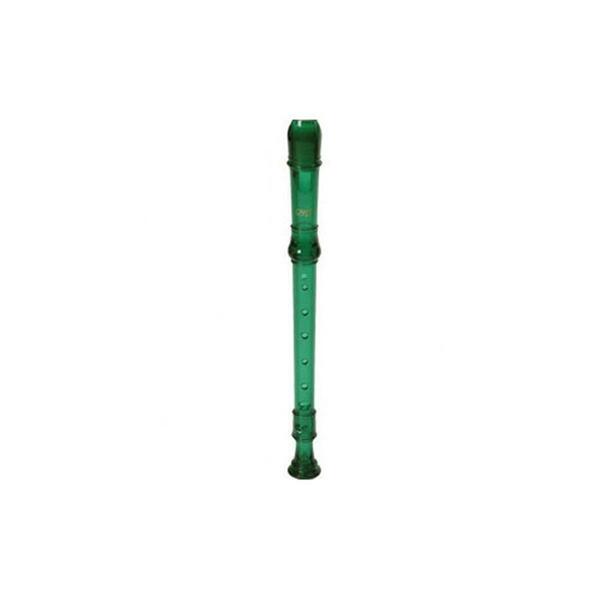 Rythm Band 1 Piece Soprano Recorder in Translucent Green CR101G